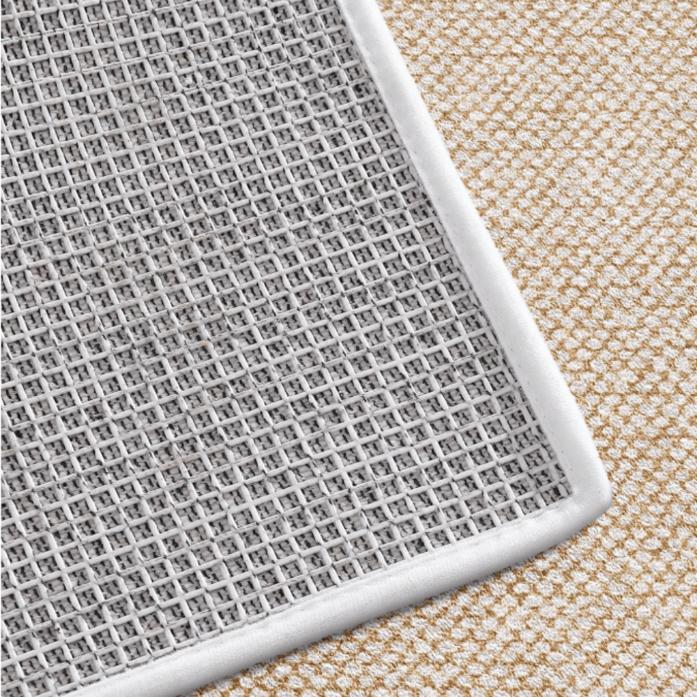 Floral Print Doormat - Non-Slip, Machine Washable Entryway Rug - 100% Polyester