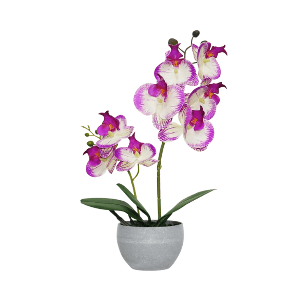 Purple Artificial Orchid Flowers
