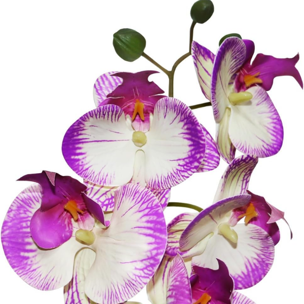 Purple Artificial Orchid Flowers