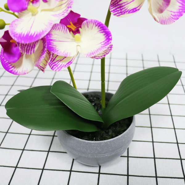 Purple Artificial Orchid Flowers