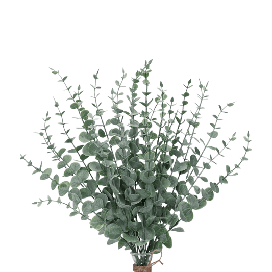 24pcs Artificial Eucalyptus Leaves