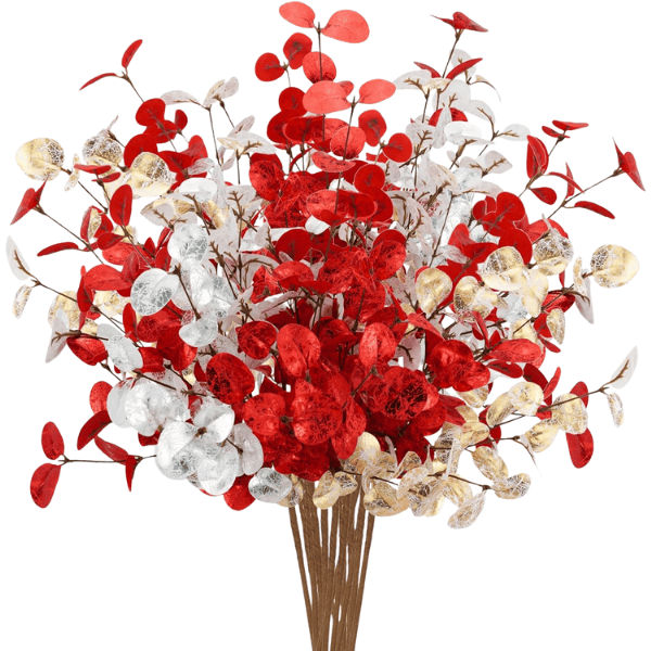 16 Pcs 28" Artificial Eucalyptus Stems