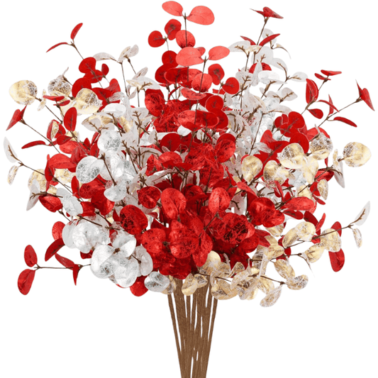 16 Pcs 28" Artificial Eucalyptus Stems