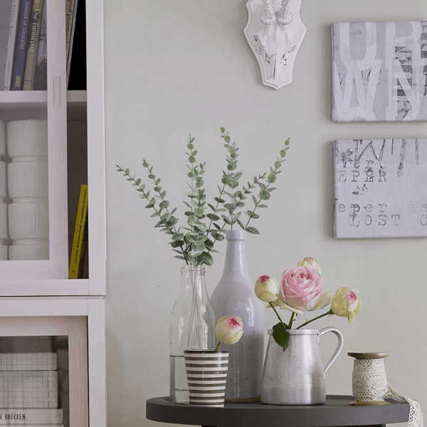 18 Pcs 14" Artificial Eucalyptus Stems