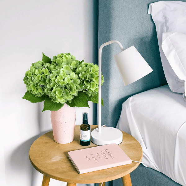 4Pcs Green Artificial Hydrangea Flowers